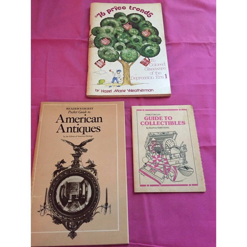 Vintage Lot Of Collectors Price Guides Books Booklets Old Publications